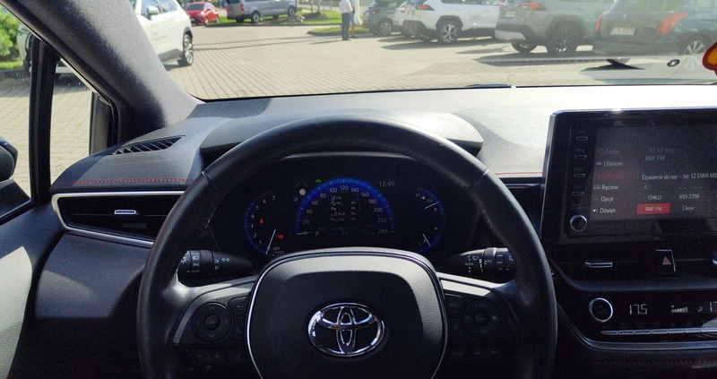 Toyota Corolla cena 94900 przebieg: 54046, rok produkcji 2019 z Kartuzy małe 172